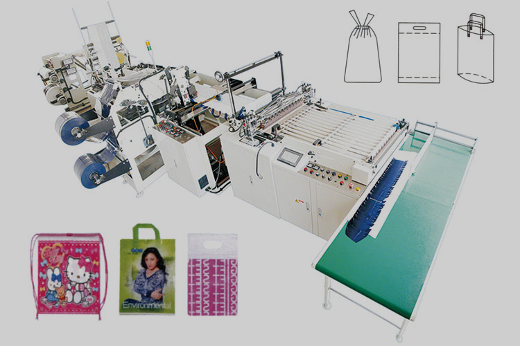 HM-ST soft loop handle bag making machine