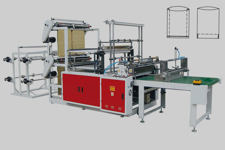 HM-4DA Bottom sealing bag making machine (four line)